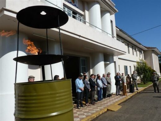 Passo Fundo recebe o Fogo Simbólico da Pátria