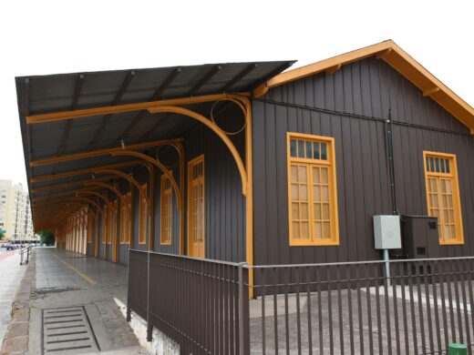 Gastronomia e cultura na antiga estação férrea