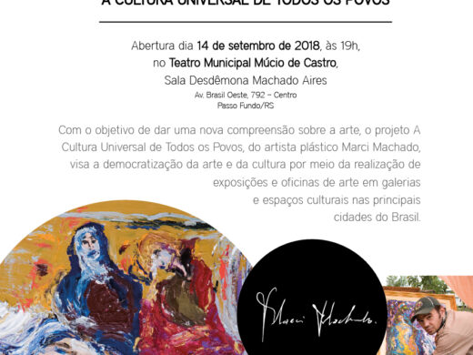 Sala Desdêmona recebe exposição de Marci Machado