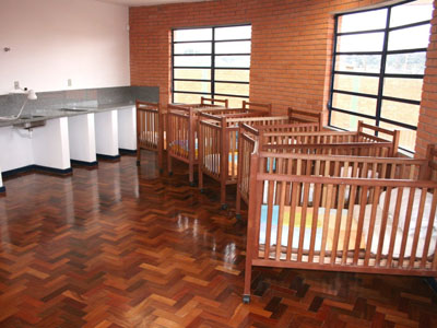 A creche escola irá atender crianças de 0 a 3 anos