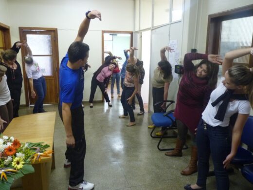 Prefeitura promove ginástica laboral para funcionários