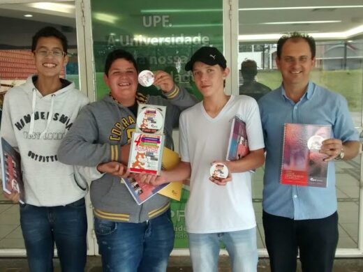 Alunos da rede municipal são destaque
