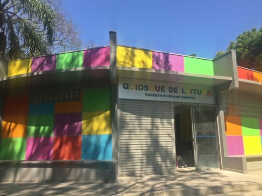 Quiosque de Leitura: novas cores para ler a cidade