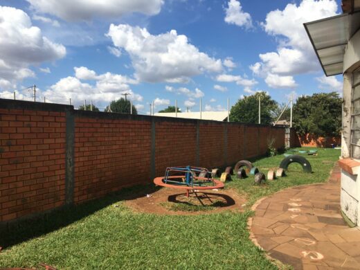 Obras de segurança na escola do Manoel Corralo