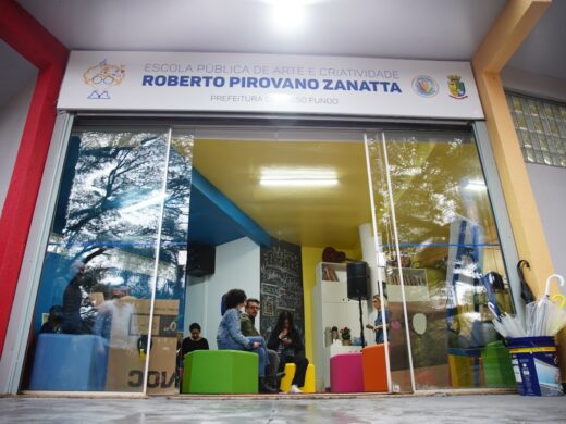 Prefeitura divulga a lista dos primeiros alunos da Escola Pública de Arte e Criatividade Roberto Pirovano Zanatta