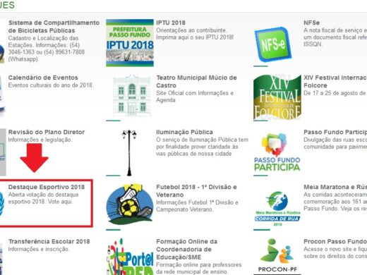 Votação para Destaque Esportivo vai até sábado