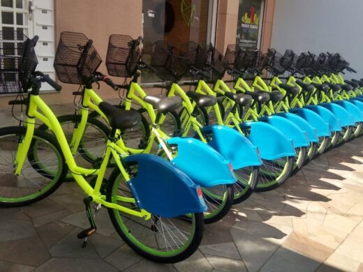 ﻿Novas bicicletas compartilhadas disponibilizas