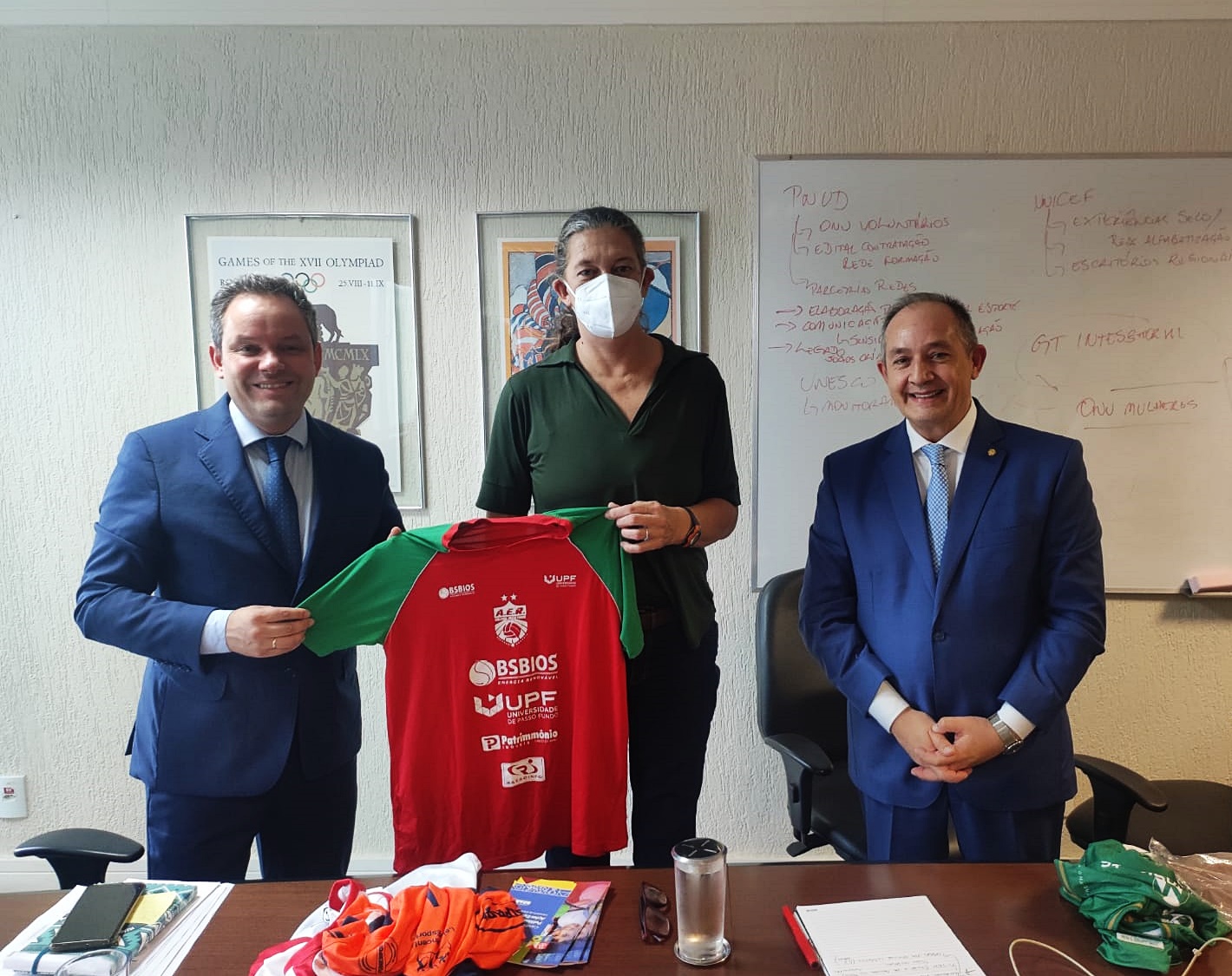 Prefeito Pedro se reúne com ministra do Esporte e discute políticas públicas para o setor