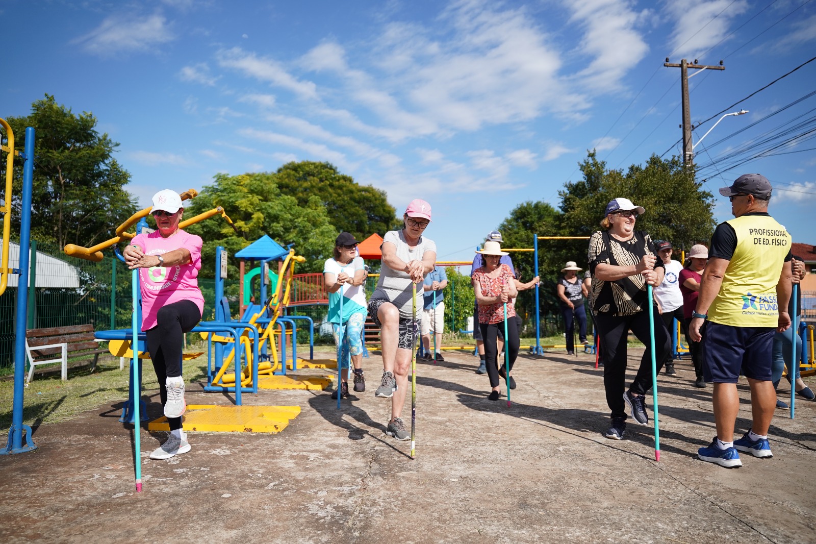 Passo Fundo em Movimento amplia acesso à atividade física em espaços públicos