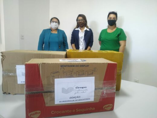 Prefeitura recebe doação de mil máscaras