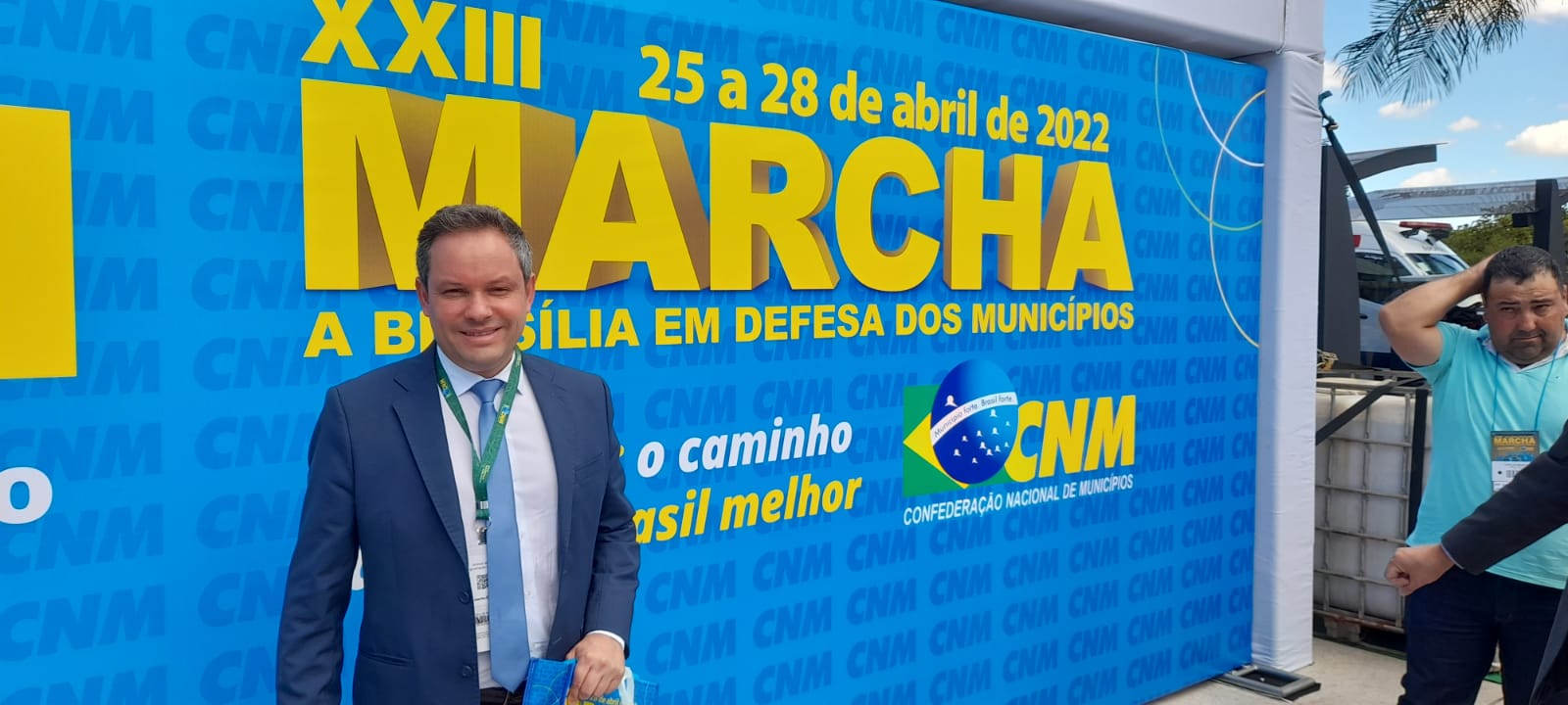 Prefeito Pedro participa, em Brasília, da Marcha em Defesa dos Municípios