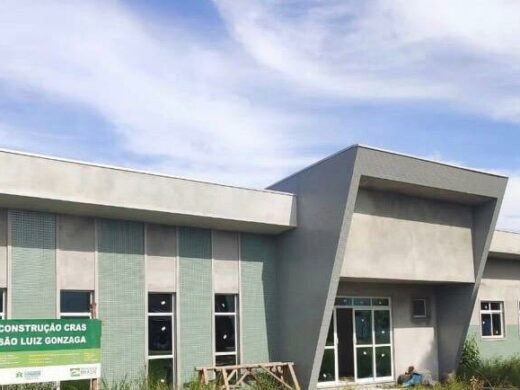 Obra do CRAS do Bairro São Luiz Gonzaga prossegue