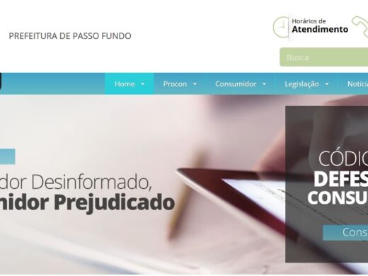 Procon de Passo Fundo está com novo site