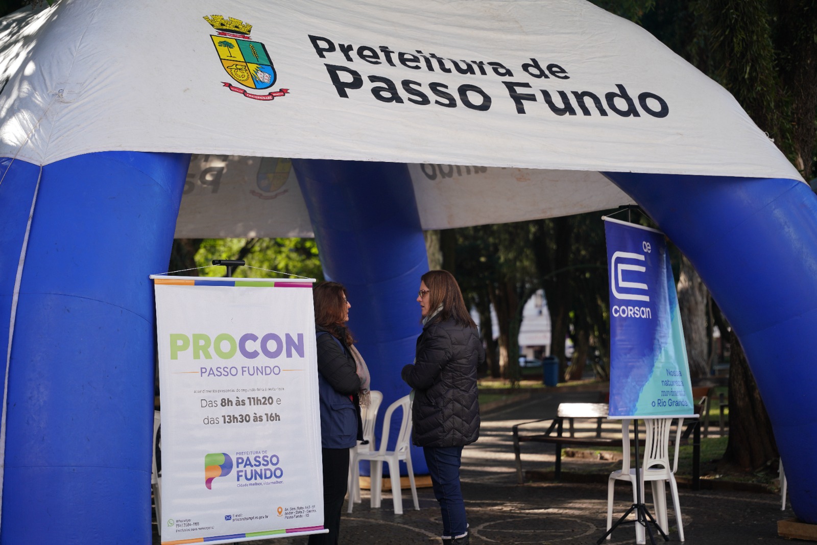 Procon instala ponto de atendimento especial para demandas relacionadas à Corsan