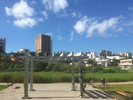 Primeiro parque cercado da cidade sem vandalismo
