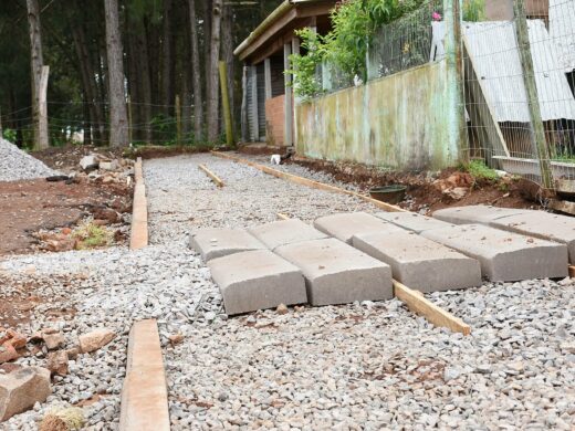 Obras de canalização e urbanização no Zachia