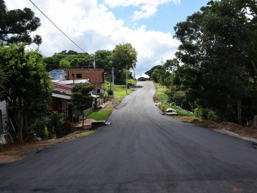 Pavimentação na Santa Marta e Jardim América