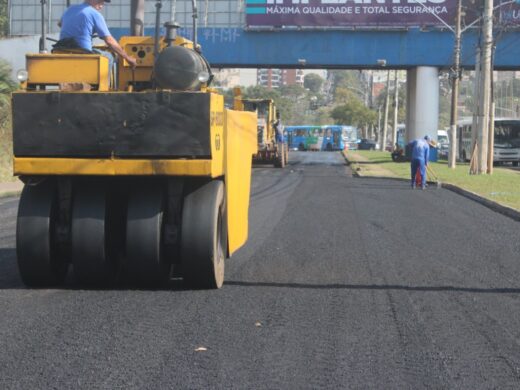 Brasil: trecho na Petrópolis recebe asfalto