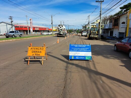 Revitalização da Avenida Presidente Vargas: CORSAN inicia as obras de melhorias antes da pavimentação asfáltica