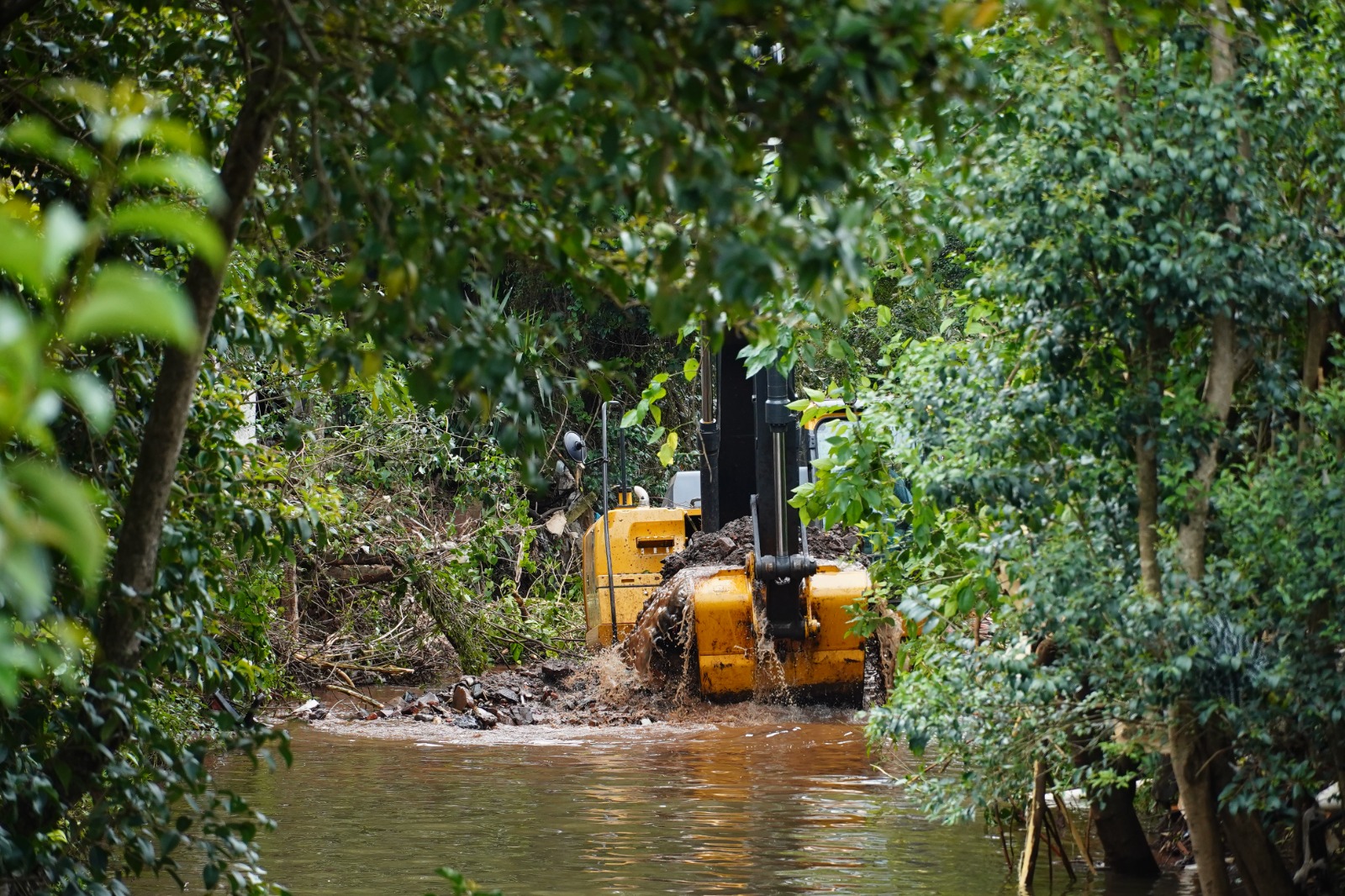 Prefeitura executa obras para prevenção de alagamentos