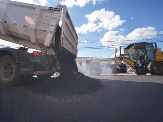 Prefeitura divulga cronograma de obras da semana