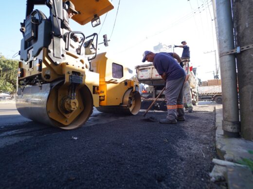 Cronograma de ações de obras da Prefeitura