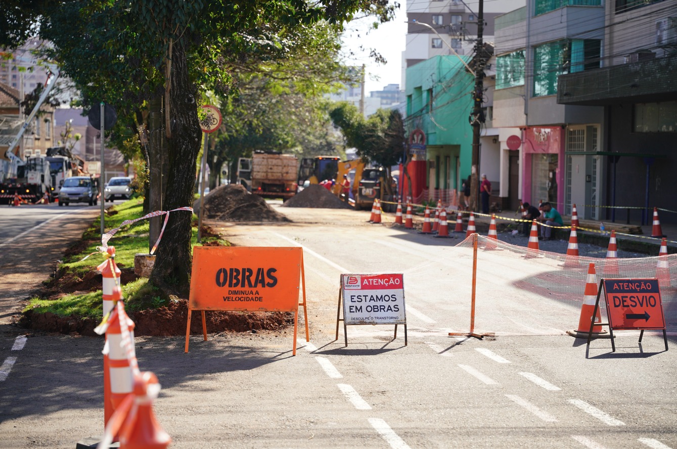 Modernização da Avenida Presidente Vargas avança com obras aguardadas pela comunidade