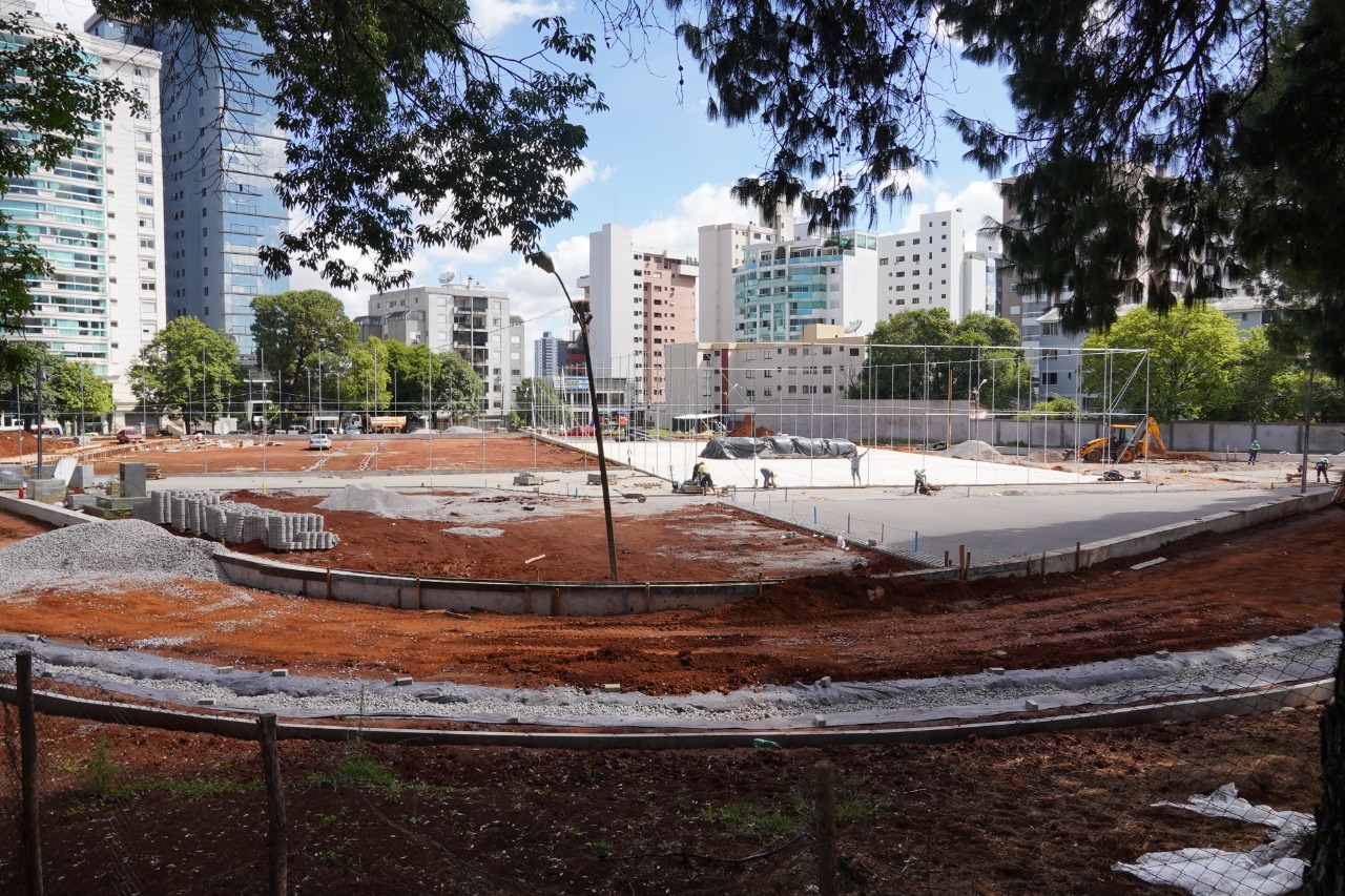 Complexo Fredolino Chimango tem obras em ritmo acelerado