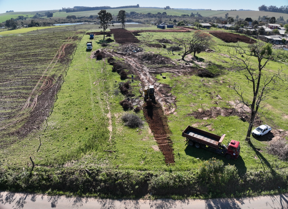 Obras do Loteamento Novo Zachia avançam para abertura das ruas