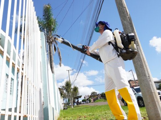 Prefeitura realiza ação de bloqueio contra o mosquito transmissor da dengue