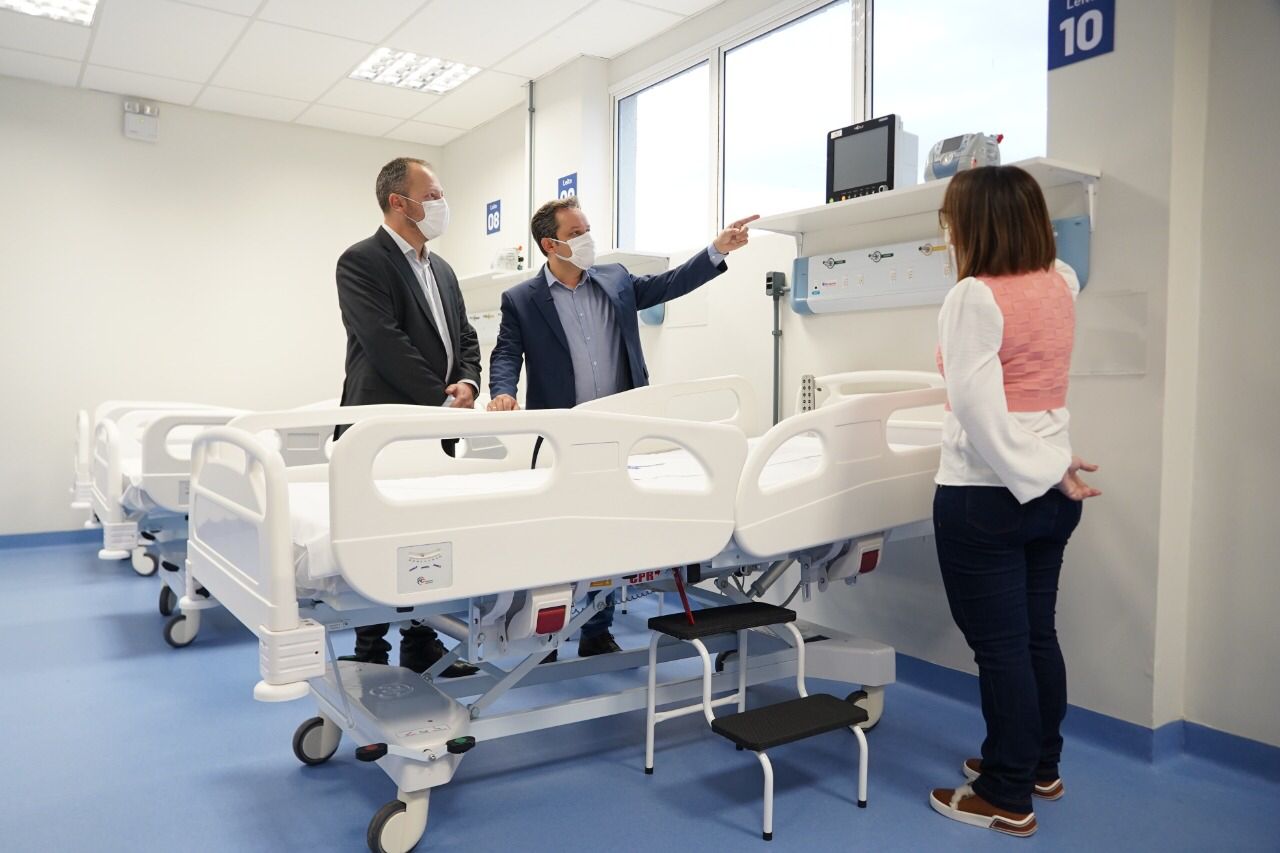 Hospital Municipal: prefeito Pedro apresenta instalações da Nova Emergência em visita técnica