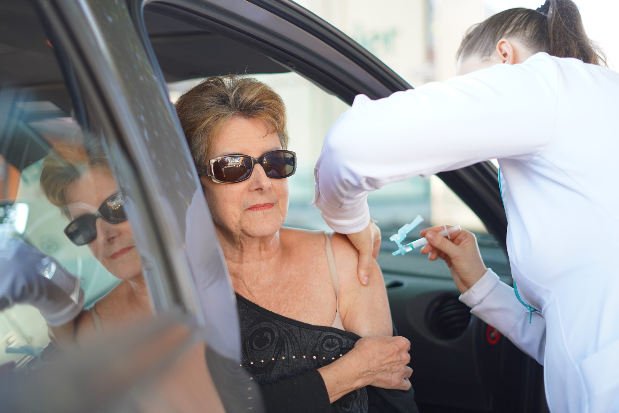 Prefeitura fará mais um drive-thru de vacinação contra a gripe nesta sexta-feira