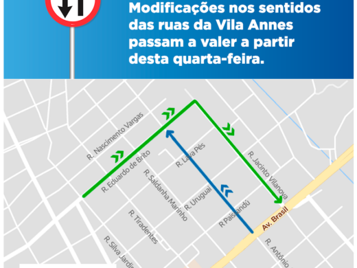 Alterações no trânsito na vila Annes começam 20/6