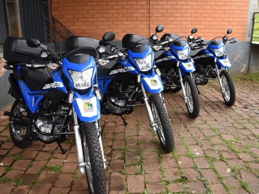 Novas motos para utilização da Guarda de Trânsito