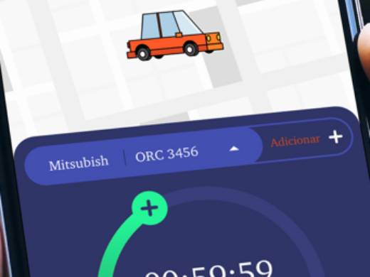 Aplicativo para estacionamento da área azul