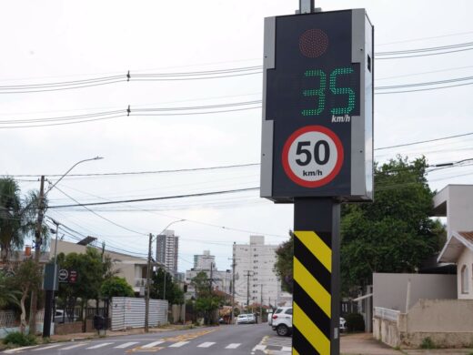 Redutores de velocidade da Rua Livramento