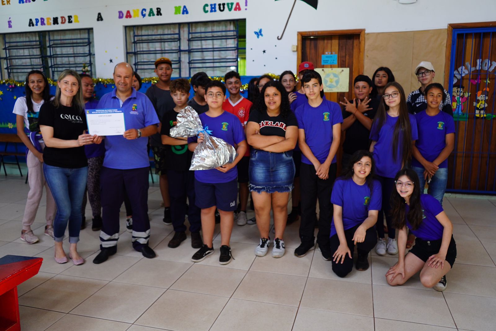 <strong>Prefeitura entrega de premiação do Concurso da Semana Nacional de Trânsito</strong>