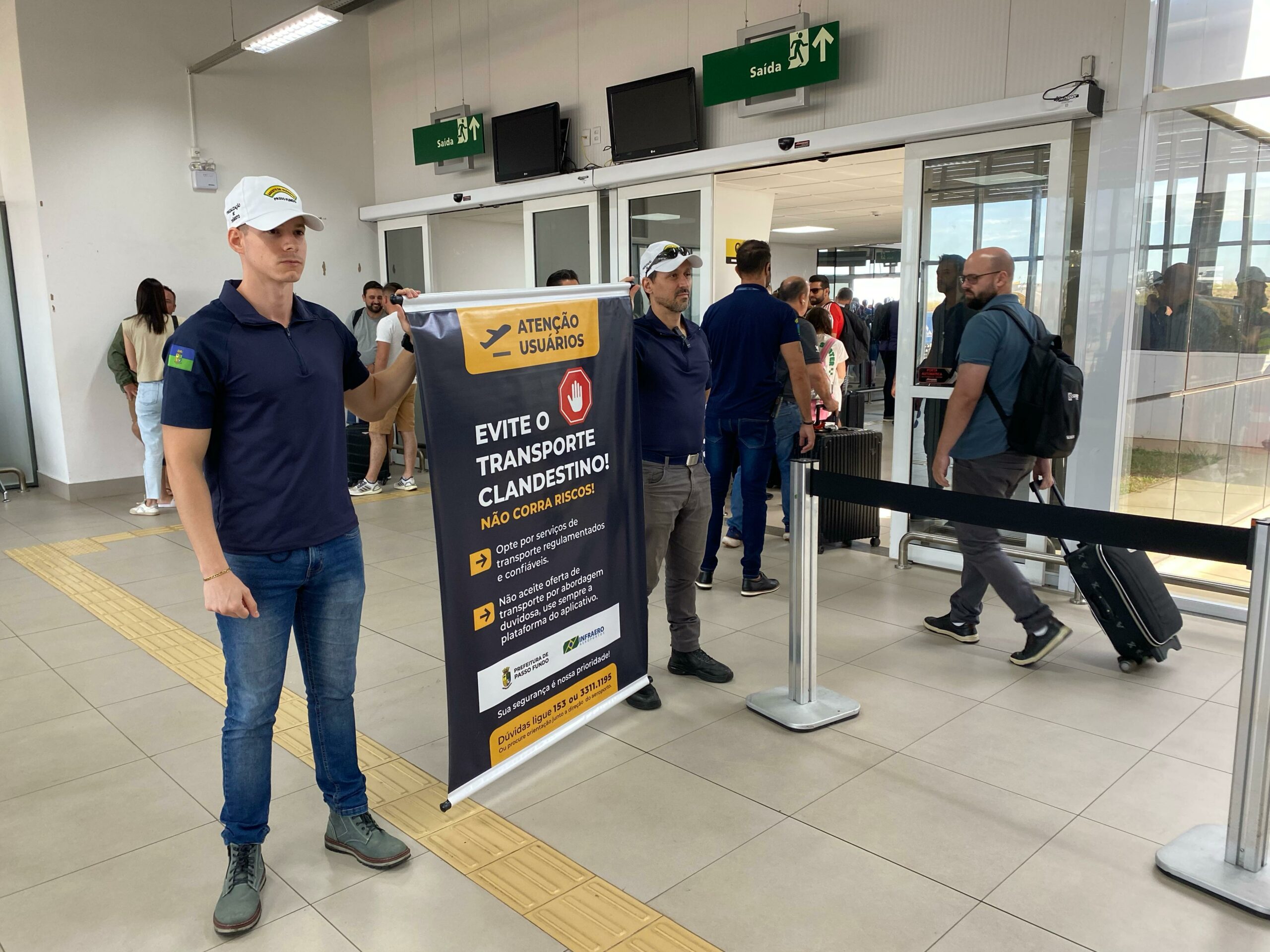 Prefeitura realiza nova operação de fiscalização no Aeroporto Lauro Kortz