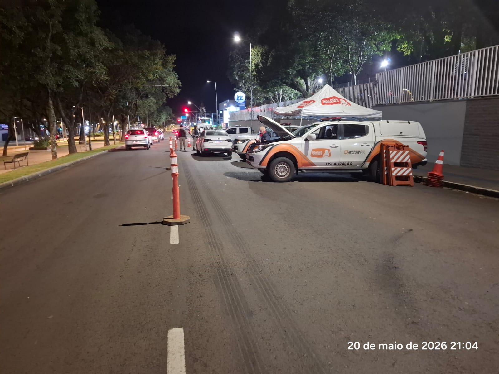 Operação Balada Segura aborda 267 veículos e reforça fiscalização no trânsito de Passo Fundo