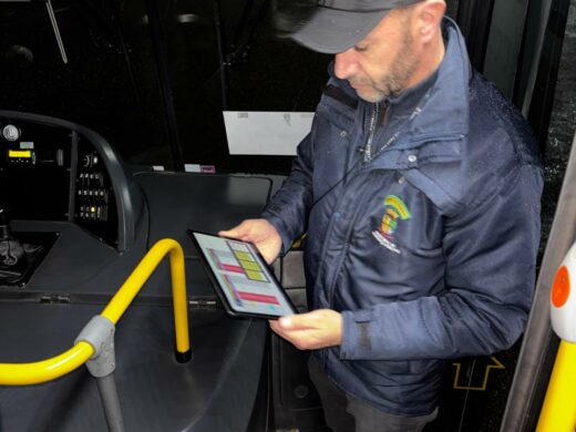 Prefeitura faz fiscalização mensal dos ônibus para acompanhar a qualidade do transporte coletivo