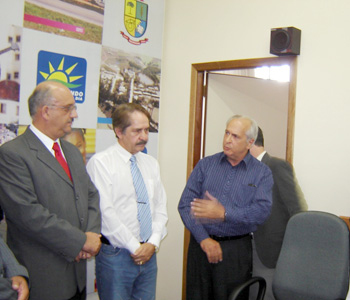 Carlos Armando Salton falou em nome dos novos secretários
