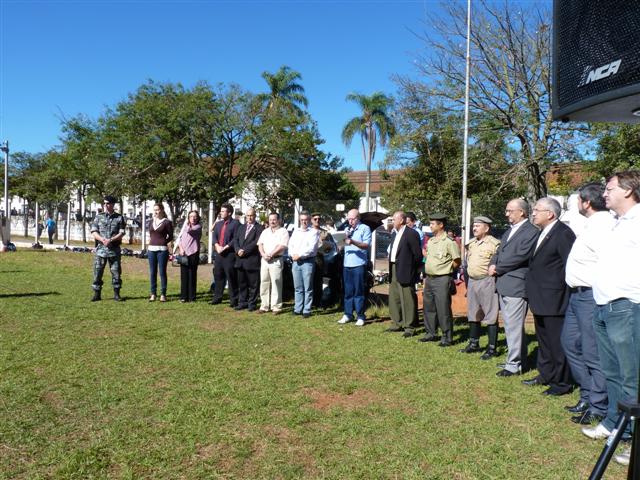 Evento simboliza comprometimento com a pátria