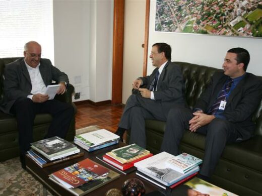 Dipp recebe o empresário Carlos Wizard Martins