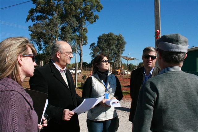 Prefeito vistoriou as obras