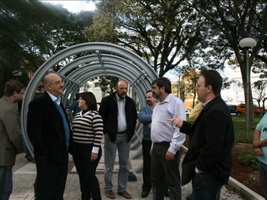 Prefeito visita praça Capitão Jovino
