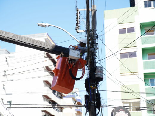 Prefeitura trabalha no Programa de Modernização da Iluminação Pública