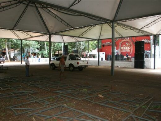 Quase tudo pronto no Parque de Rodeios