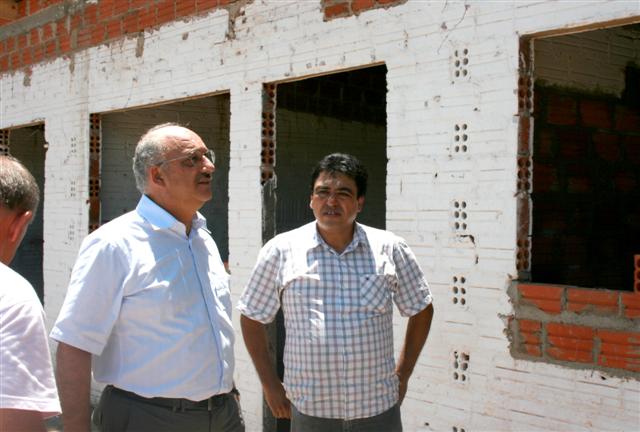 Dipp e Reveillau vistoriaram obras do parque