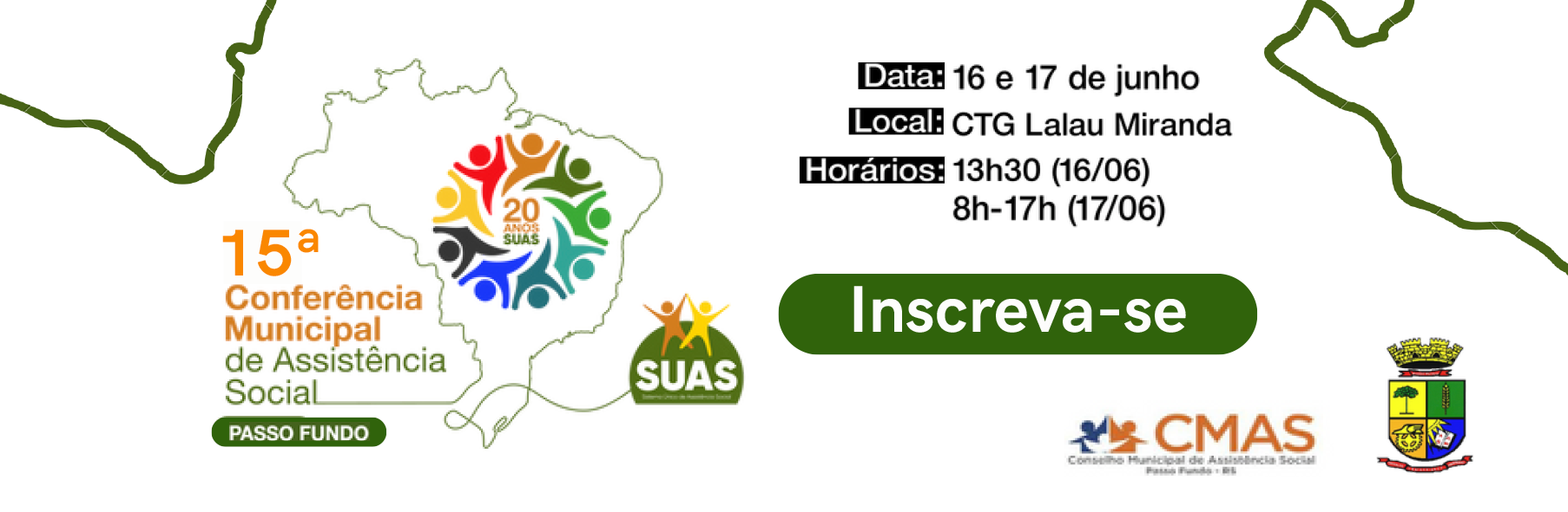 XV Conferência Municipal de Assistência Social