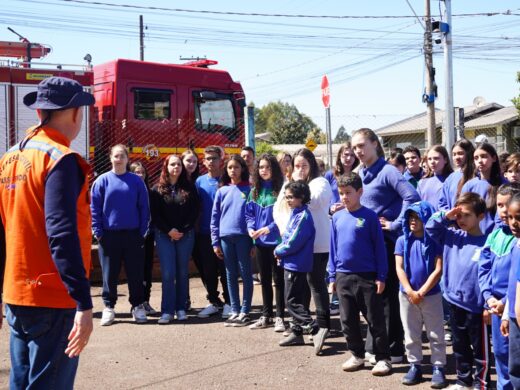 Defesa Civil Municipal realiza simulado de emergência na EMEF Dom José Gomes